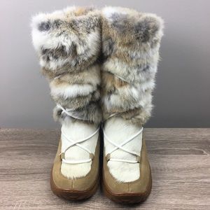Oscar Sport Après Ski Eskimo Fur Boots EU39 US8